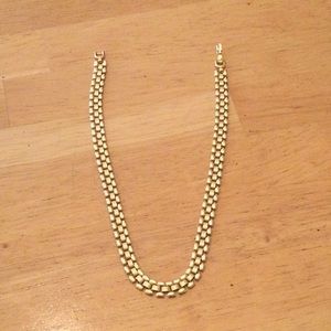 Monet gold chain necklace